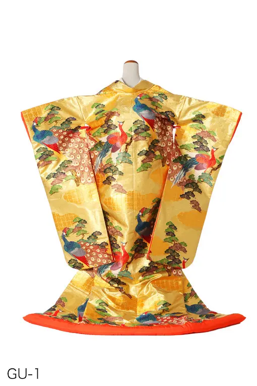 色打掛の衣装写真