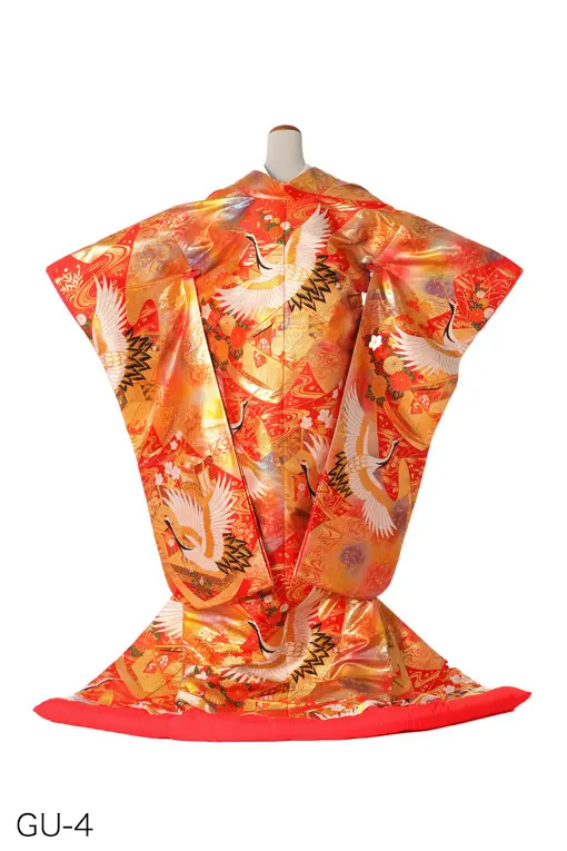 色打掛の衣装写真