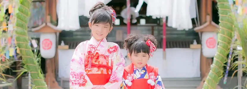 姉妹で仲良く七五三！ＧＯＯＤからも近い由緒ある神社！