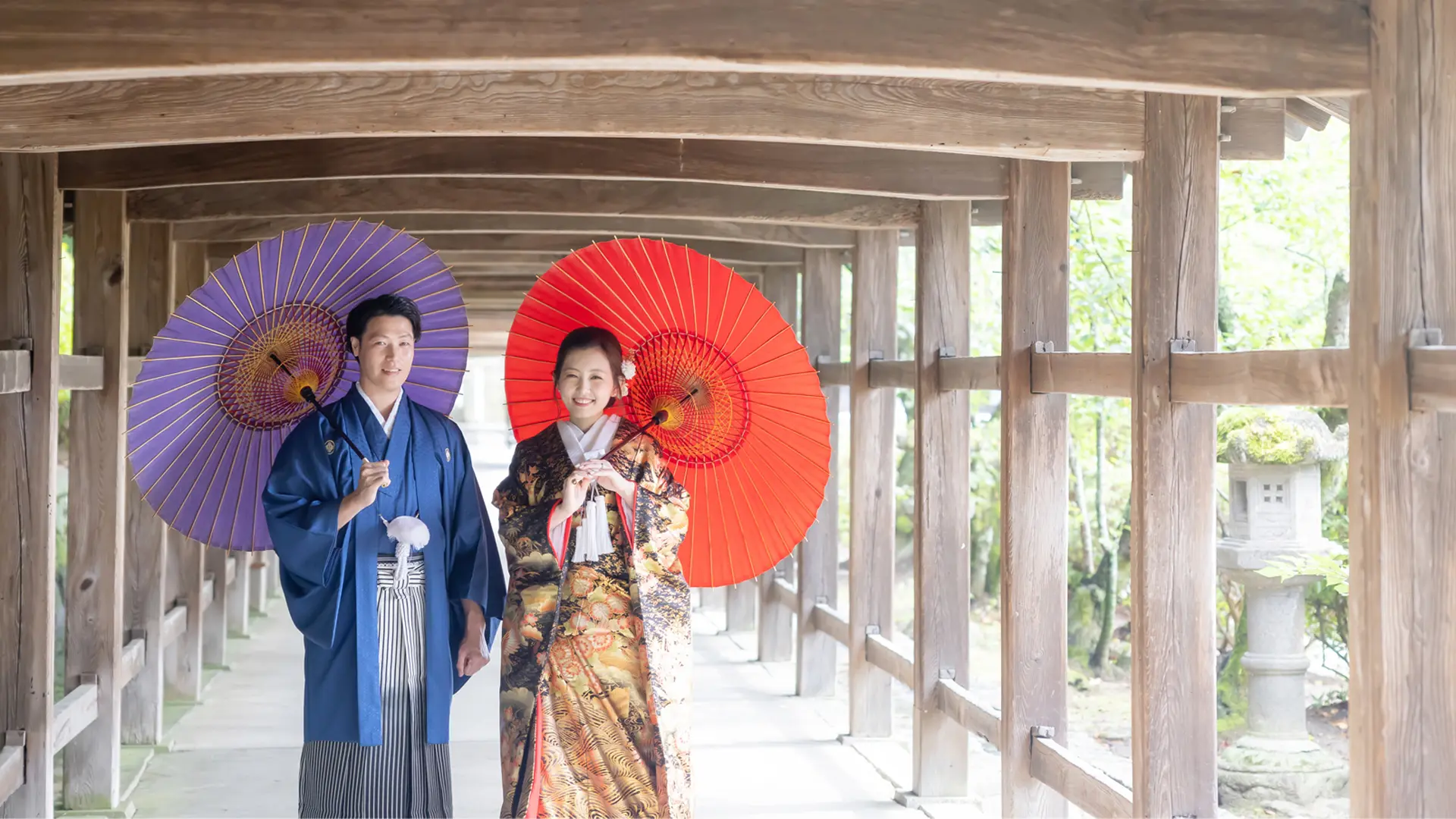 和装1点・洋装1点（ロケーション）のイメージ写真