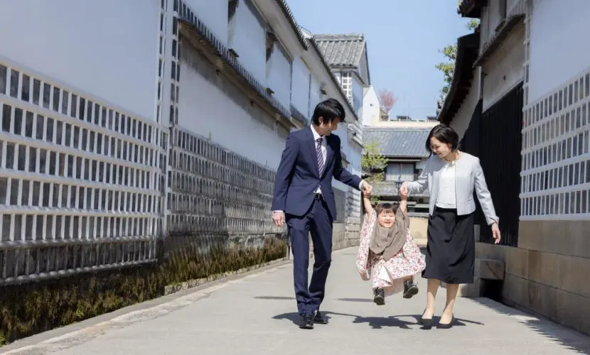 自然な表情が残せるロケーションフォト