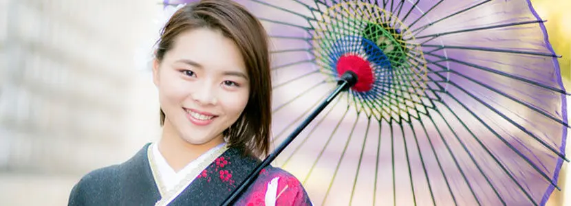 振袖を着て美観地区をお散歩！お母さんも喜んでくれて大満足！