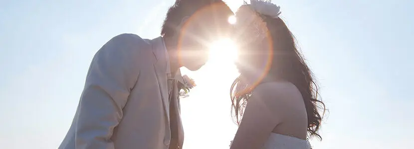 見る人の感動を呼んだ夕日のロケ撮影！カジュアルで可愛い写真にも大満足！