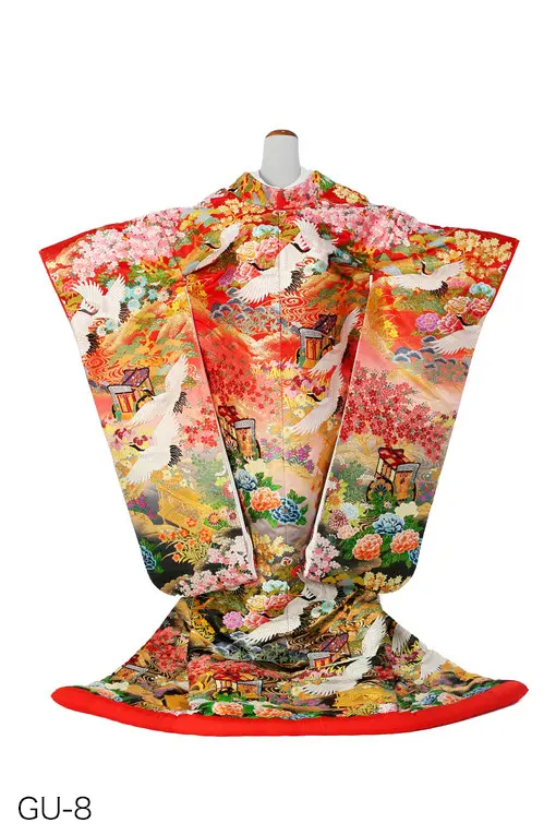 色打掛の衣装写真