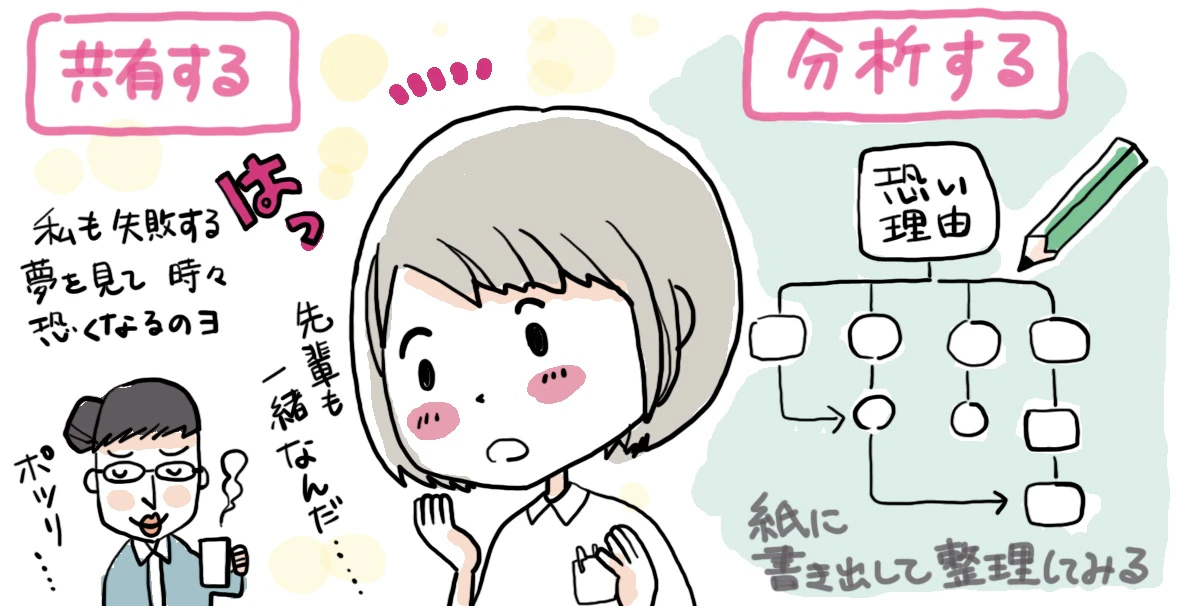 「怖さ」に打ち勝つための対策とは?