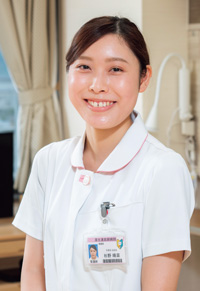 2019年度の技術研修を受けた杉野晴菜さん