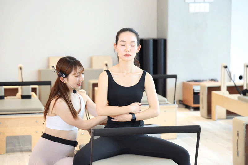 胸式呼吸が大事