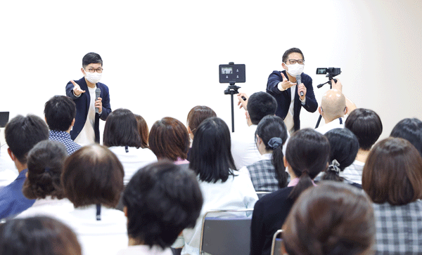 「その方と直接お会いして私たちの思いと活動内容を伝えたところ意気投合。