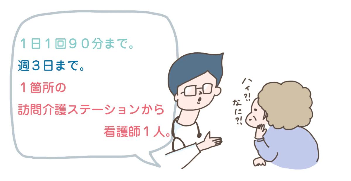 訪問看護は介護保険が適応される場合がある
