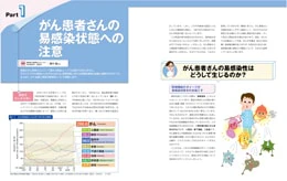 ナース専科2015年8月号『がん患者さんを感染から守る!』内容②