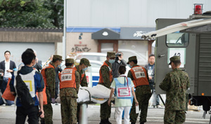 自衛隊をはじめ関係協力機関の力もあり移転プロジェクトはスムーズに進行