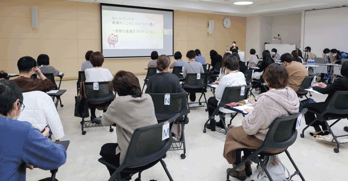 セミナー当日は医療研修施設ニプロiMEPに30名の受講者が集まった