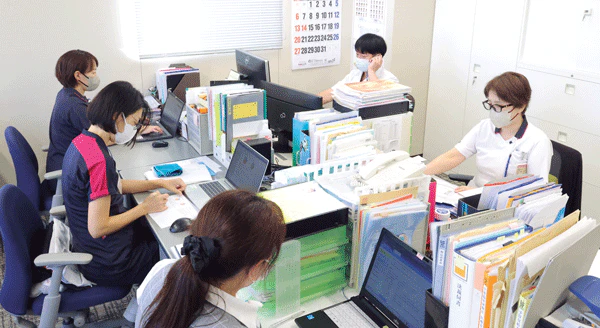 医療安全室の様子