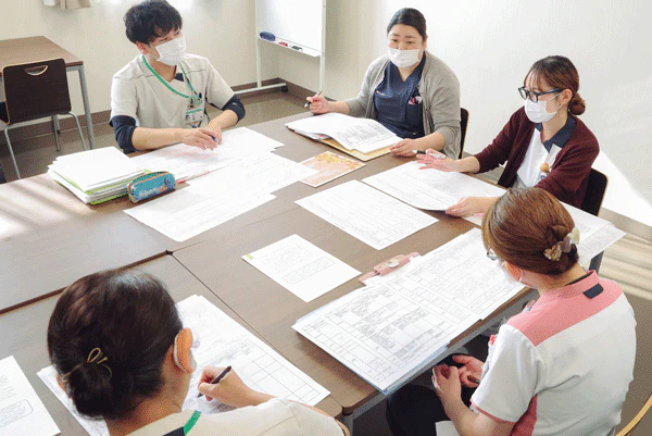 IVナースによる打ち合わせ通称「IVナース会」1