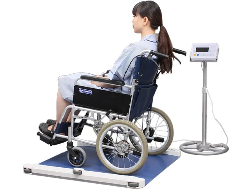 車椅子用体重計