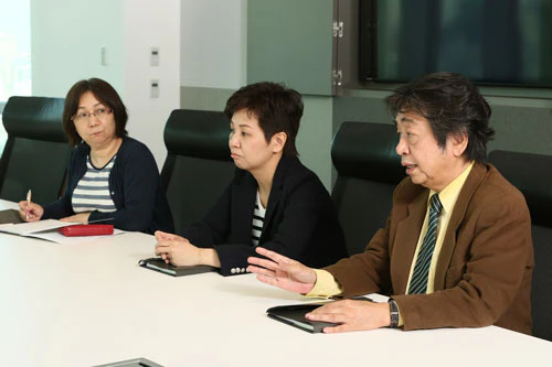 西田さん、下司さん、土谷さんの写真