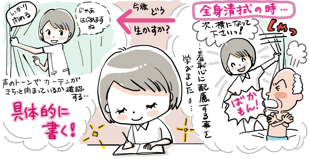 指導役は振り返りのココを見ている!