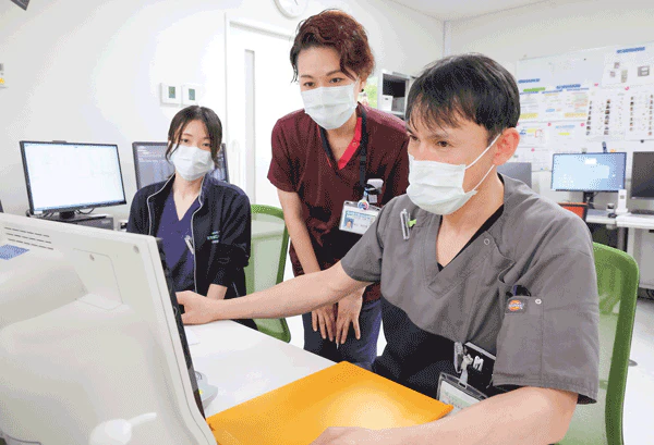 看護師が技師とタッグを組み安全で効率的な検査の実現へ