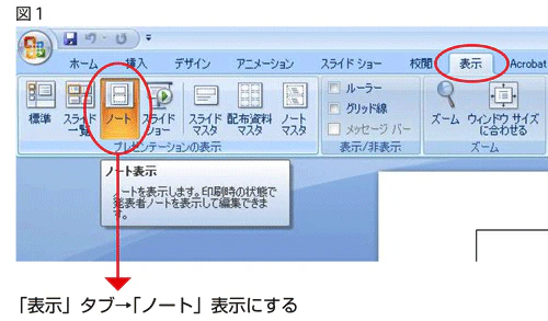 Power Point使用方法説明