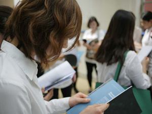 短期留学の様子