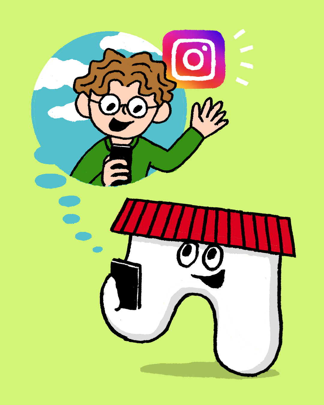 ともだちのトシキが インスタグラムとかいう マイナーなSNS…