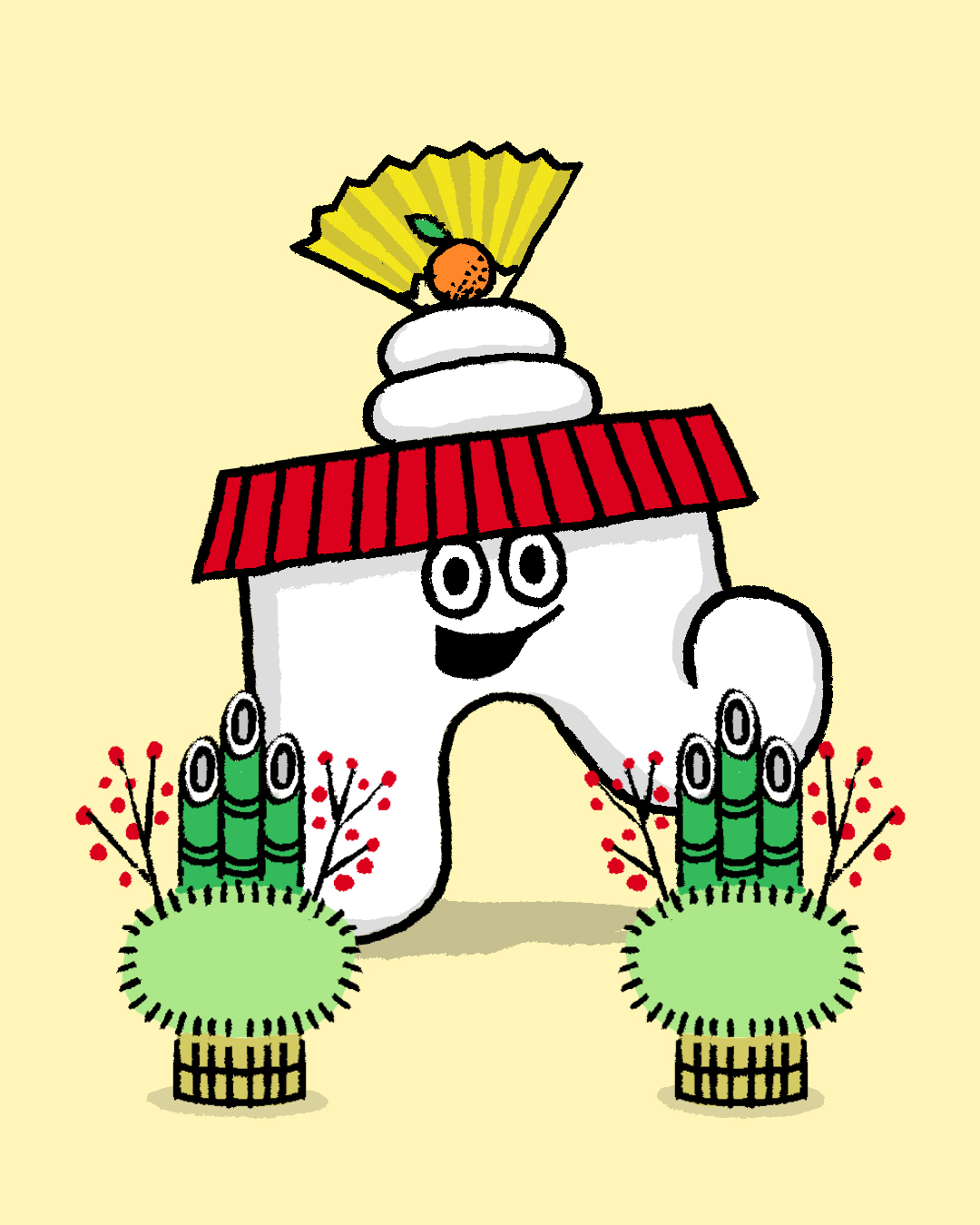 あけおめだモン！ 今年もいろんなことにチャレンジして いくか…