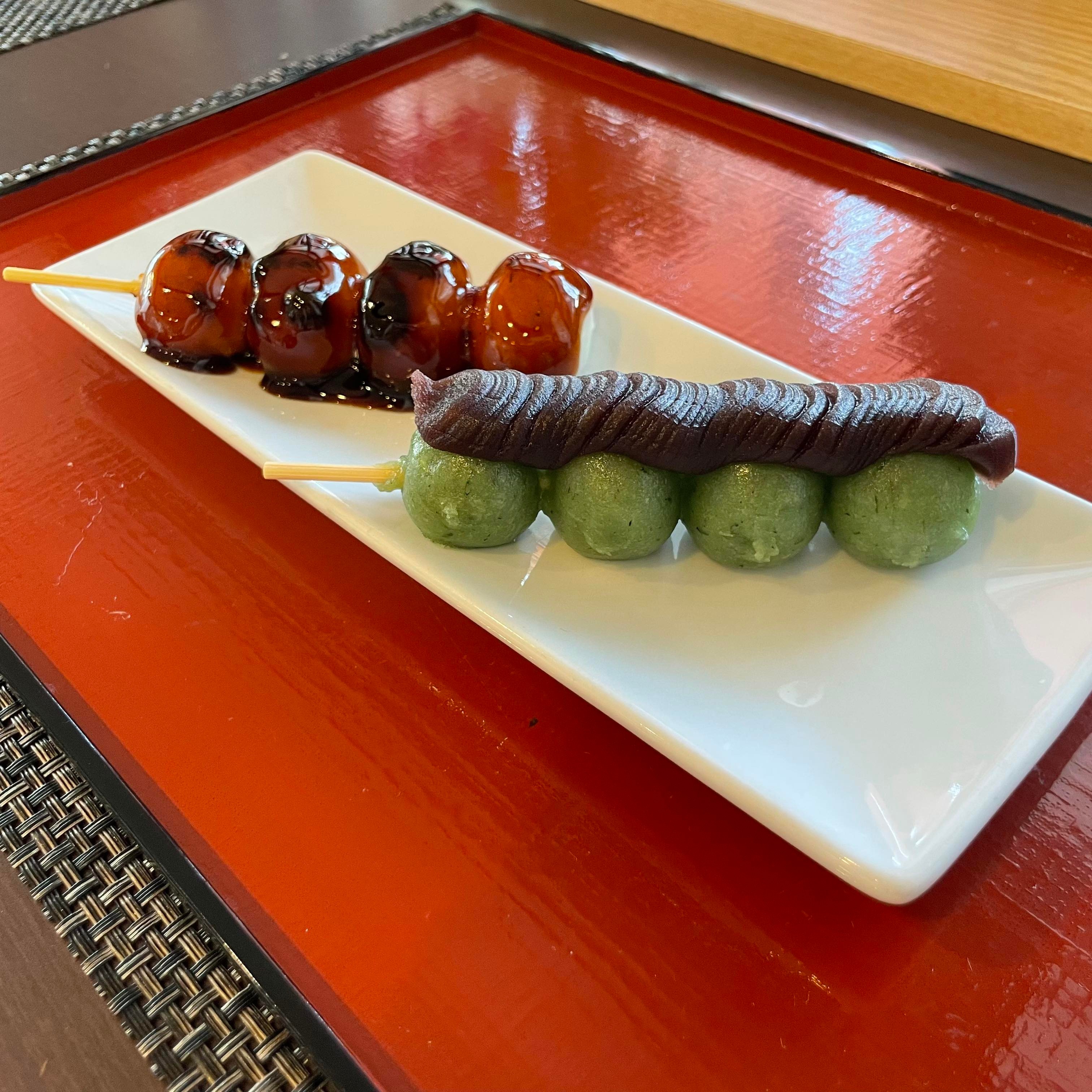 5月3日、4日。GWスペシャルカフェ。極さんのお団子販売。