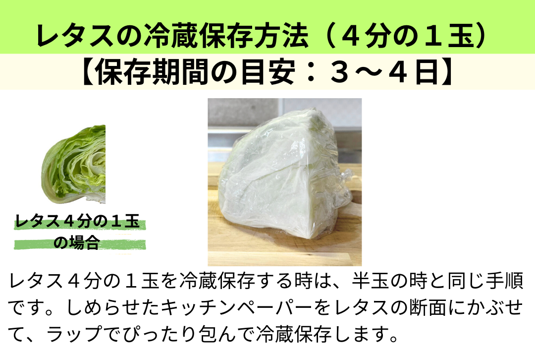 種類別！レタスを美味しく長持ちさせる保存方法／最長3週間、レタスの
