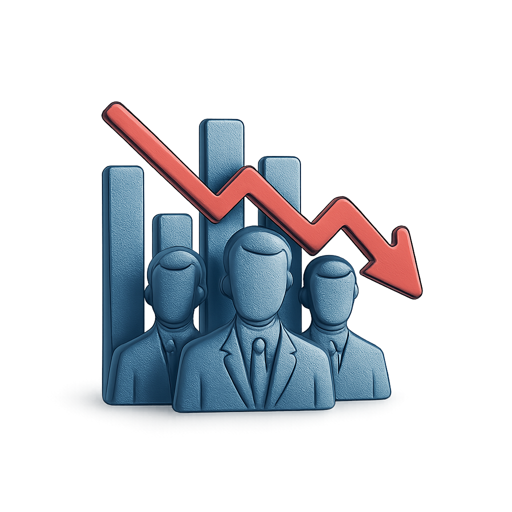 雇用統計の大幅下方修正と追加関税措置でリスクオフ。株価下落と円高が進行|米国市場サマリー
