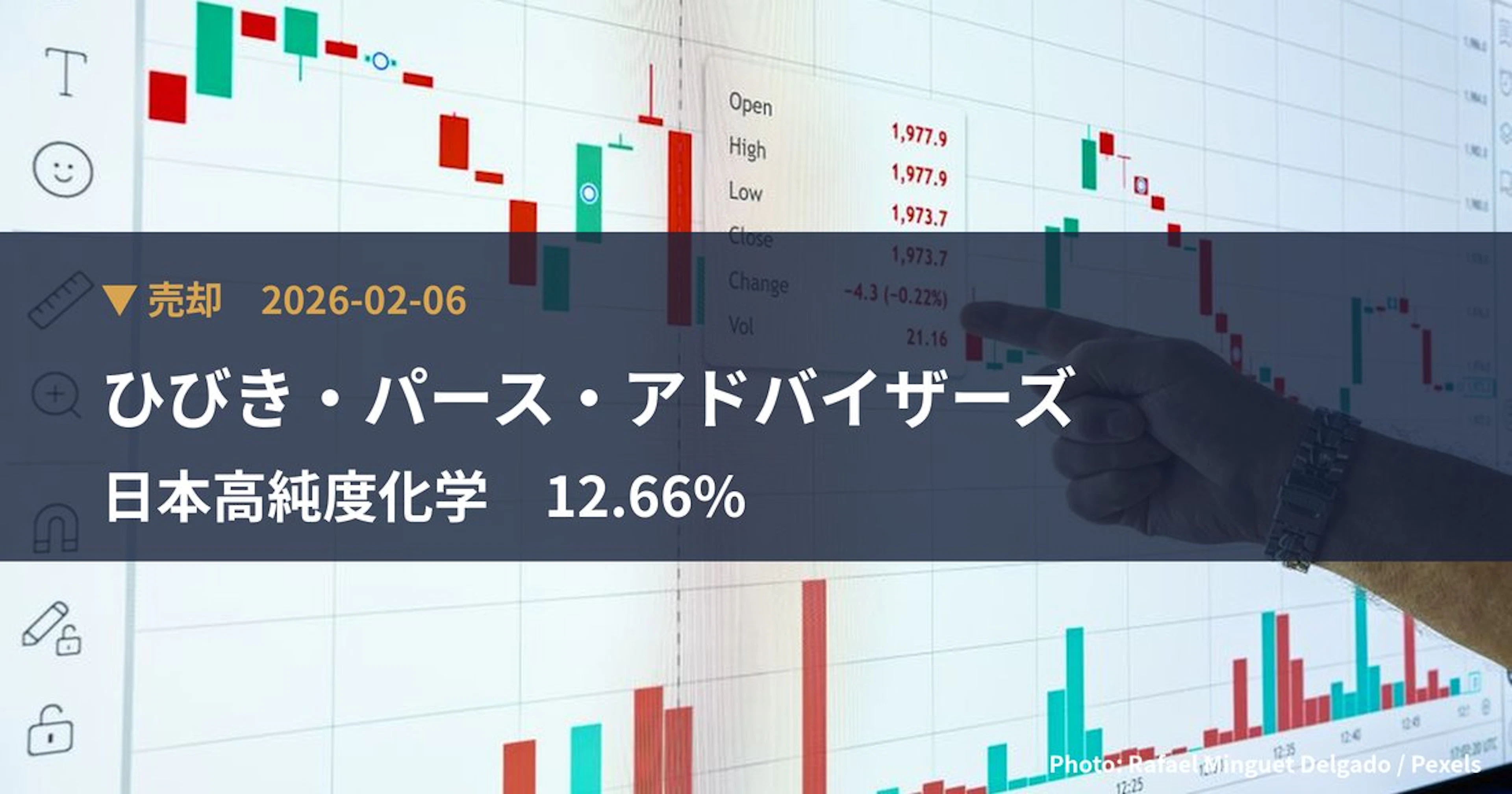 Hibiki Perth Advisors Cuts Stake in Japan High-purity Chemicals (4973) to 8.63% | Large Shareholding Report