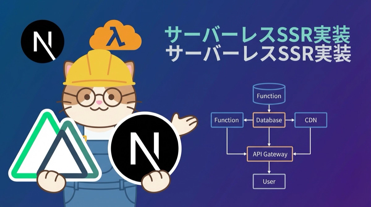Nuxt/Next を AWS サーバーレスで SSR する最新アーキテクチャ - 2025年版実装ガイド