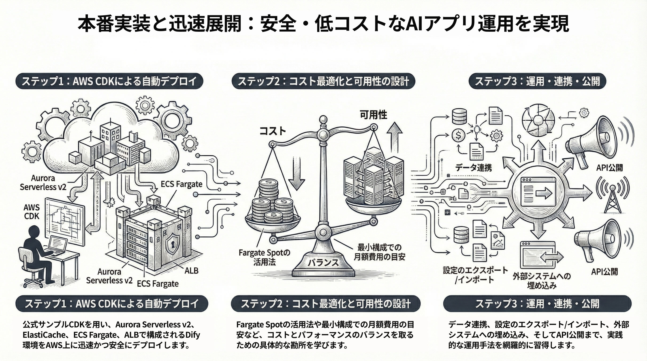 本番実装と迅速展開
