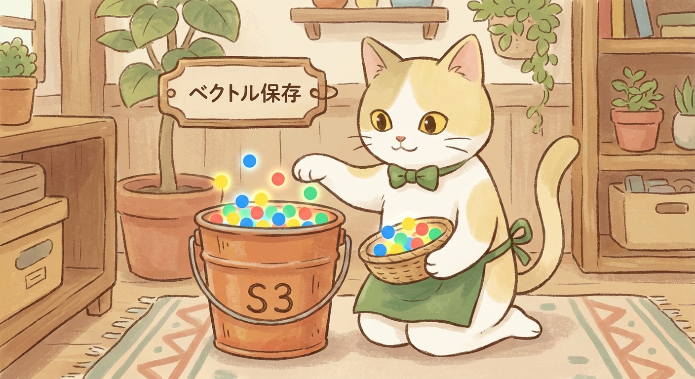 S3 Vectors スケール比較