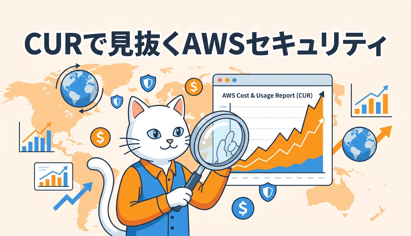 AWSコスト利用状況レポート（CUR）でセキュリティリスクを見抜く ― 想定外リージョン・新規IAMリソース・異常APIをAthenaで検出する実践手法