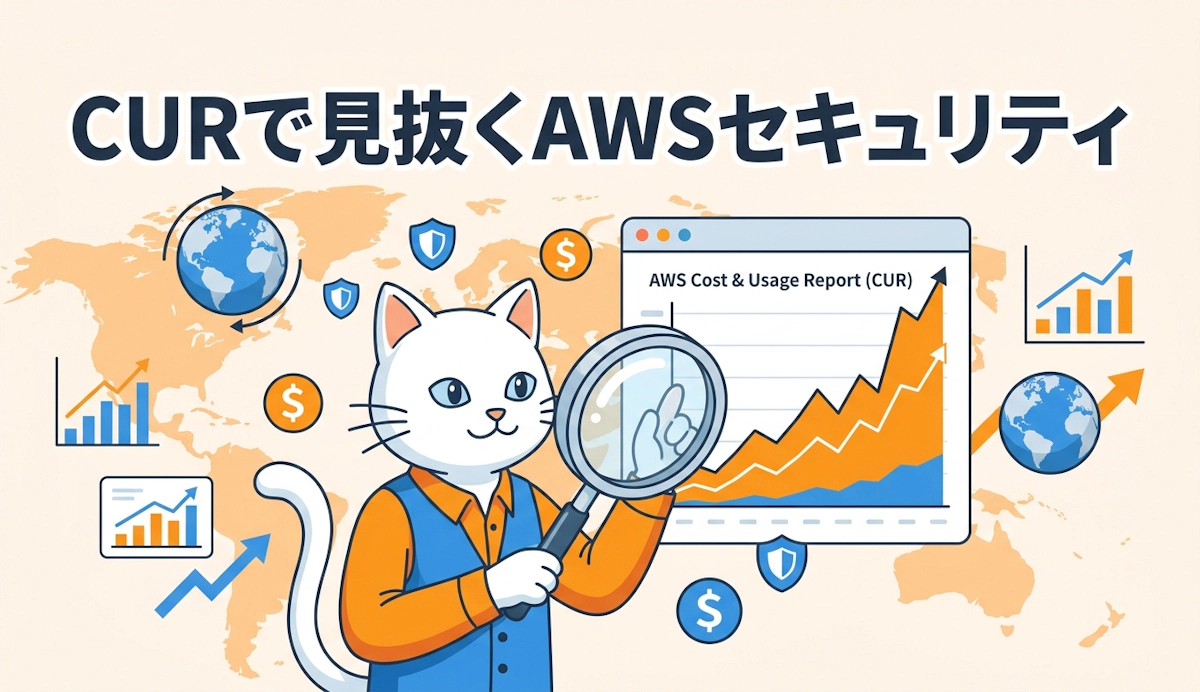 AWSコスト利用状況レポート（CUR）でセキュリティリスクを見抜く ― 想定外リージョン・新規IAMリソース・異常APIをAthenaで検出する実践手法