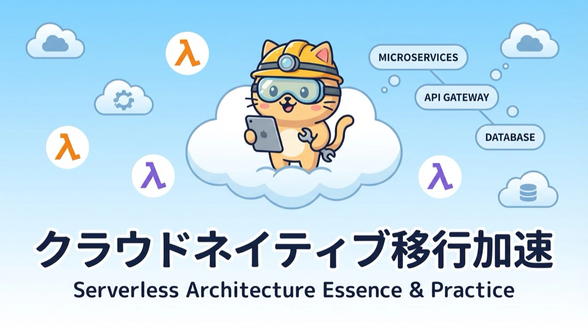 サーバーレスアーキテクチャの本質と実践 - なぜ今、クラウドネイティブへの移行が加速するのか