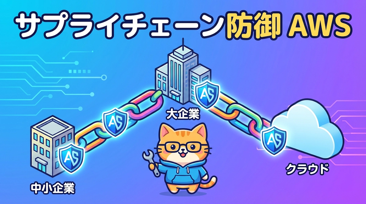 サイバーセキュリティ戦略2025のサプライチェーン対策をAWSで実践する――AWS Organizations・Config・IAM Access Analyzerでゼロトラスト防御を構築する