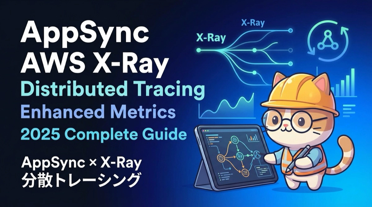 AppSync × AWS X-Ray 完全ガイド 2025年版：分散トレーシングとEnhanced Metricsで実現する次世代のGraphQL監視戦略
