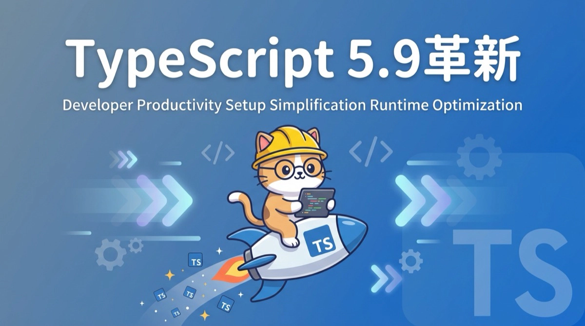 TypeScript 5.9がもたらす開発生産性の革新 - セットアップ簡素化と実行時最適化の実践的活用法