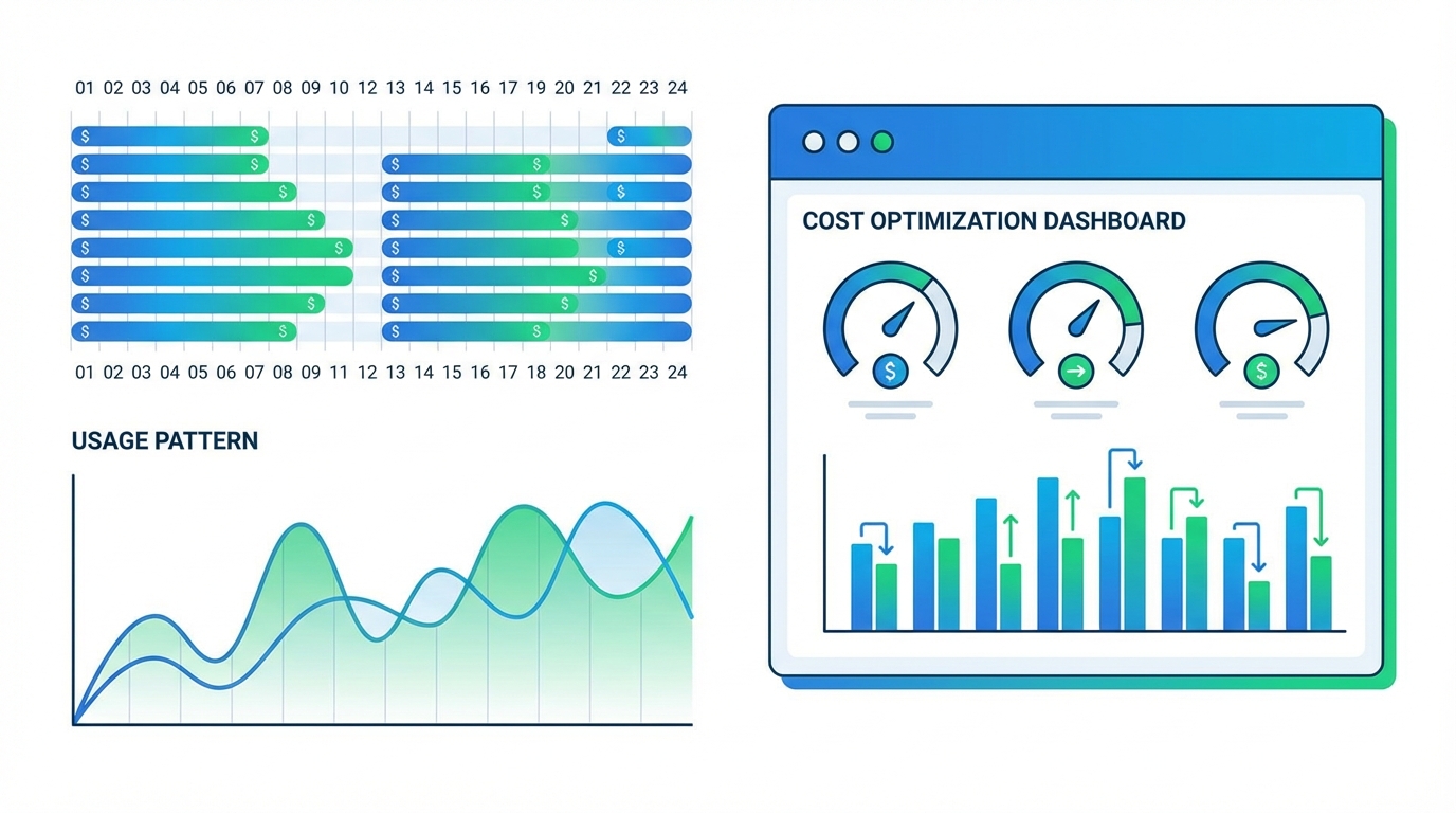 時間単位のコミットメント計算のイメージ