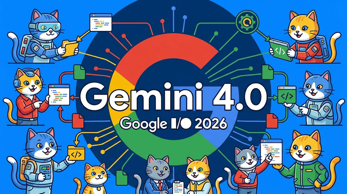 Google I/O 2026直前 Gemini 4.0はAIエージェント時代の幕開けとなるか