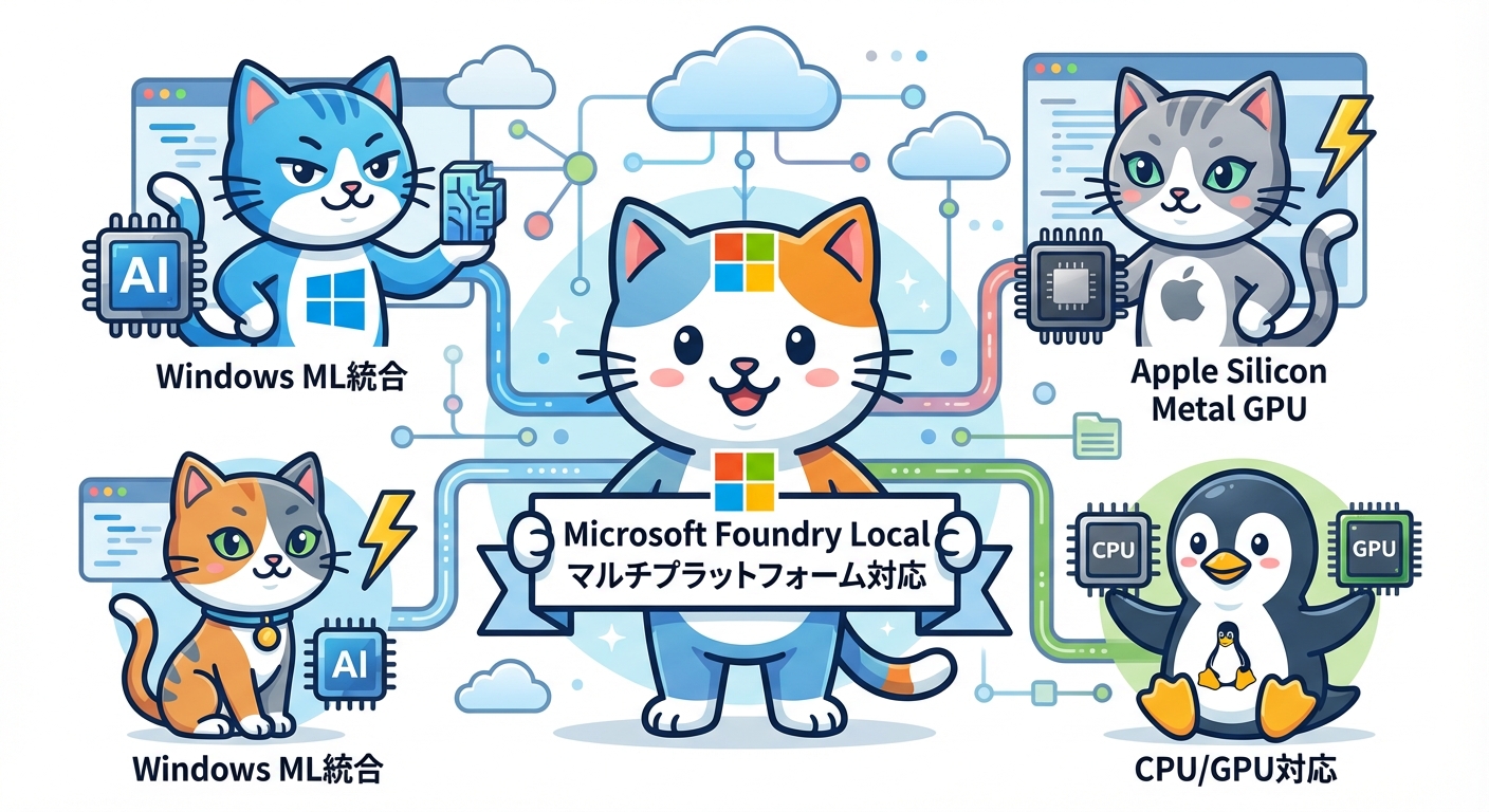 Windows・macOS・Linuxのマルチプラットフォーム対応