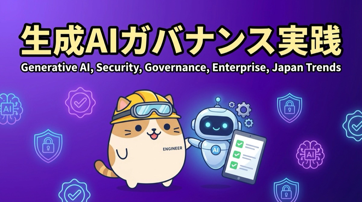 生成AIの実装を支えるセキュリティとガバナンス〜大手ベンダーの最新動向から考える日本企業の実践アプローチ
