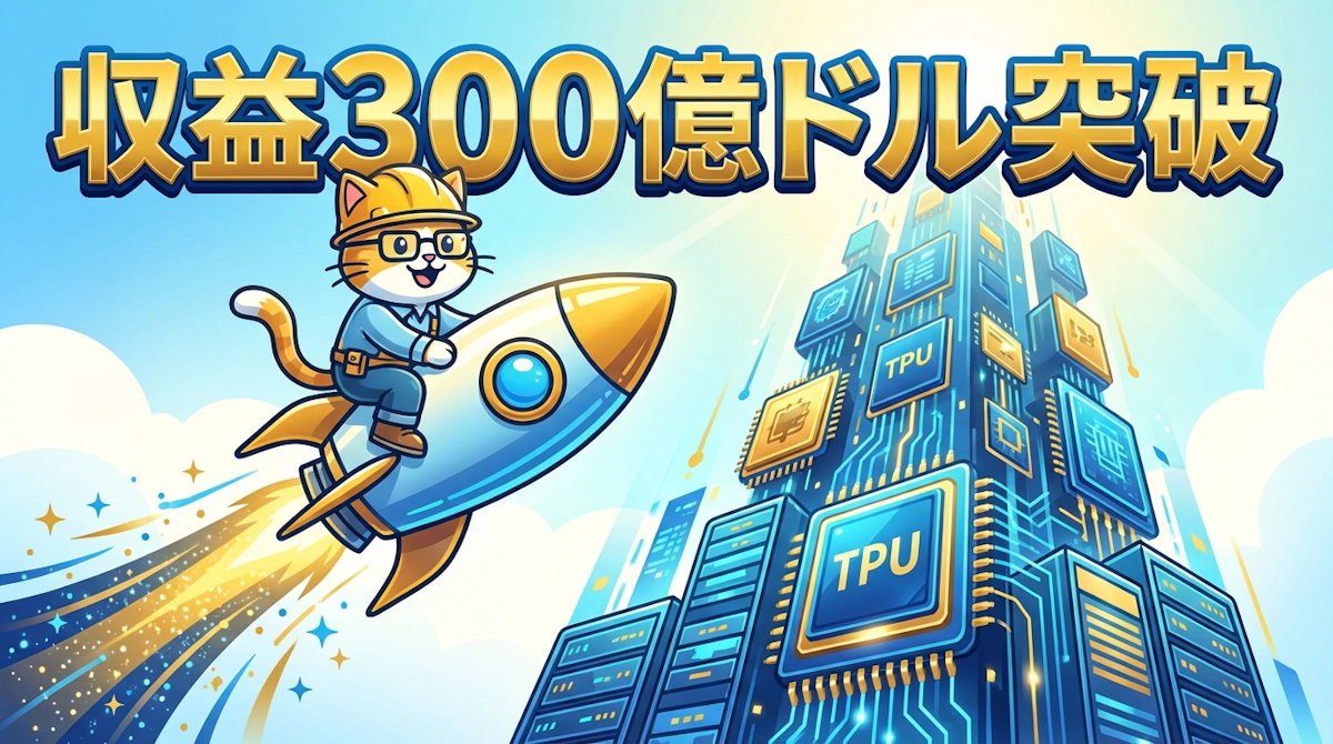 Anthropicが年換算収益300億ドルを突破 GoogleとBroadcomとの次世代TPU確保が示すAI産業の転換点