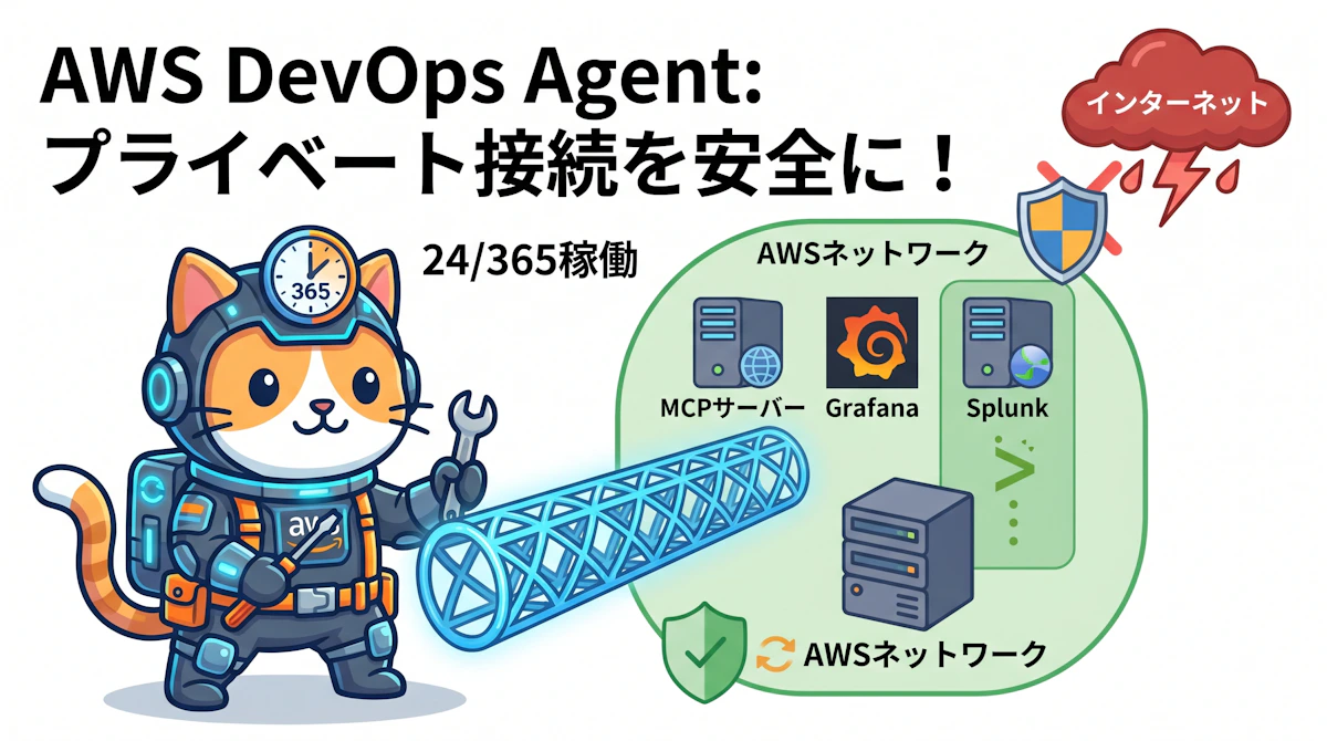 AWS DevOps AgentをVPC内プライベートサービスにセキュアに接続する方法