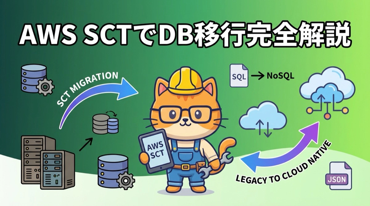 AWS SCT完全解説：レガシーDBからクラウドネイティブへの移行を成功に導く戦略とベストプラクティス