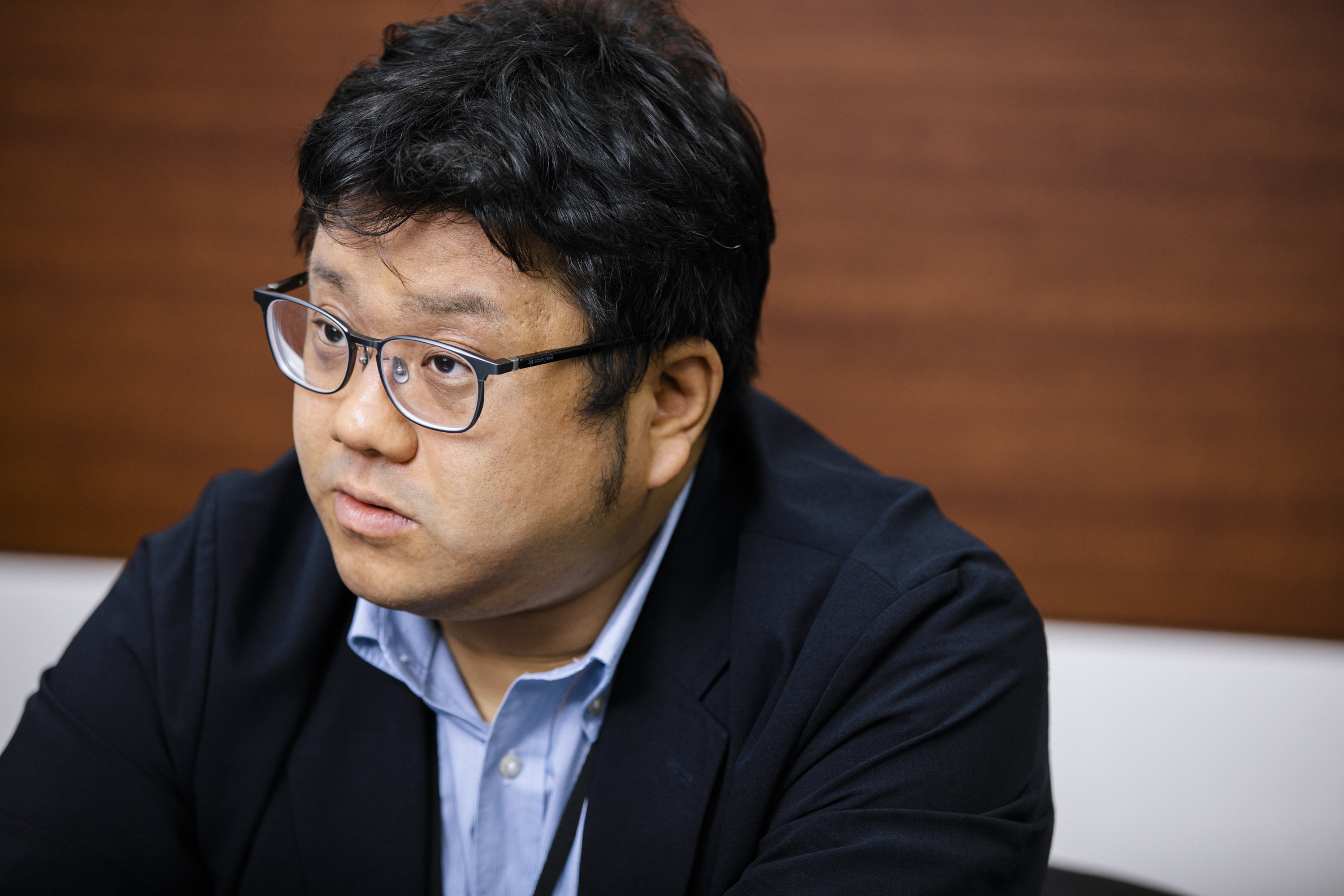 AI活用の強みを持つラーゲイトに支援を決めたと語る小泉様