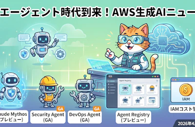 AWSの生成AIニュース最前線2026年4月6日週 — Claude Mythos・AIエージェント群・Agent Registry の全貌