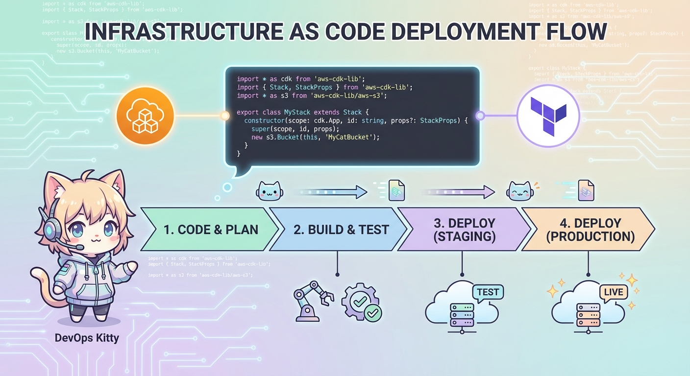 IaCデプロイフロー図