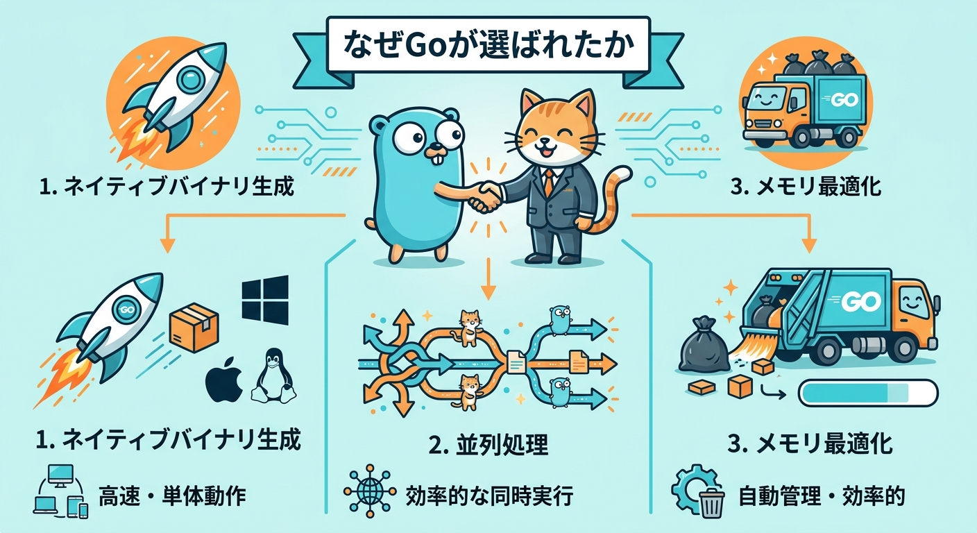 Go言語のコンパイラ技術スタック